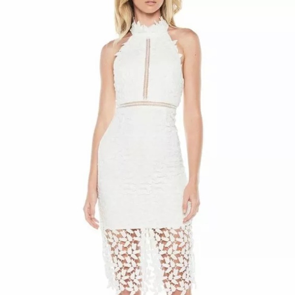 Bardot Gemma Dress (White) - Picture 1 of 5